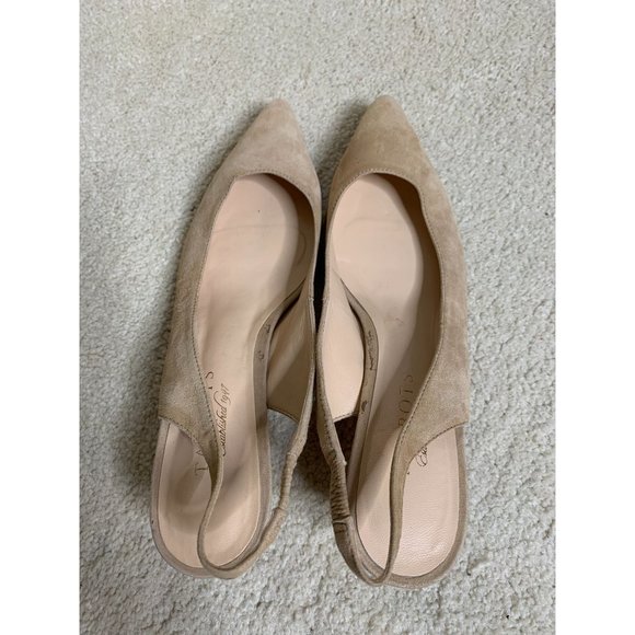 Talbots Tan Leather Heels Shoes Women's Size 6.5B - Picture 4 of 11